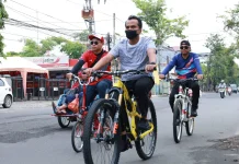 Efisiensi Energi dan Sehat, ASN Bangkalan Ngantor Naik Sepeda
