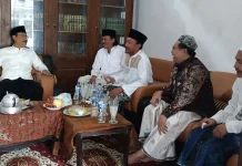 Mensos Saifullah Yusuf Sowan Rois Syuriah PCNU Kabupaten Sampang