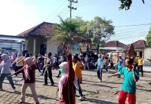 Warga Arosbaya Bangkalan Antusias Ikuti CKG dan Senam Bersama