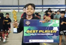 Best Player Hardiknas Futsal Festival Season 2