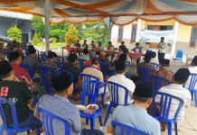 TNI Kawal Sosialisasi PTSL Warga Desa Parseh Bangkalan