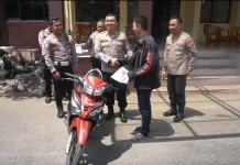 Motor Hilang 14 Tahun Akhirnya Kembali ke Pemilik