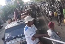 Pasar Sapi Keppo Pamekasan, Arus Lalin Padat