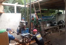 TMMD Bangkalan Hadirkan Sumur Bor untuk Santri Langgulang