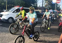 Ketua PCNU Sampang Apresiasi dan Ikuti Langsung Gowes Napak Tilas Harlah Ansor