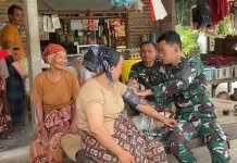 Satgas TMMD Kodim Bangkalan Gelar Layanan Kesehatan Gratis
