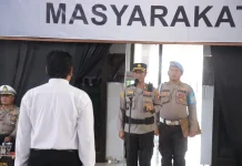 Kapolres Sampang Pimpin Apel Sabuk Kamtibmas Bersama