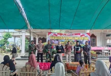 Layanan Kesehatan TMMD Bangkalan Disambut Antusias Waga