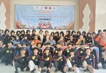 Puluhan Siswa di Sampang Dibekali Materi Tangkal Hoaks Bencana
