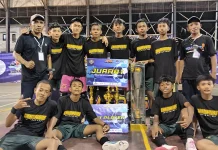 SMPN 3 Sampang Sabet Gelar Juara Hardiknas Futsal Festival Season 2