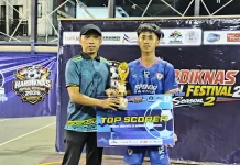Pemain Futsal SMPN 1 Sampang Raih Top Skor Futsal Festival 2026