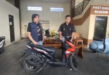 Motor Diparkir di Halaman, Digondol Maling saat Korban Tidur