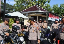 Kapolres Sampang Ingatkan Disiplin Anggota
