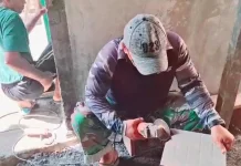 Gotong Royong Satgas TMMD, Hadirkan Senyum Santri di Pesantren