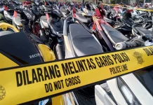 Polisi Sita Ratusan Motor dari Penindakan Balap Liar di Pamekasan