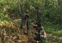 Satgas TMMD Bangkalan Percepat Pipanisasi Air Bersih Desa