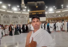Jemaah Haji Kloter 67 Sampang Tunggu Bus Sholawat menuju Masjidil Haram