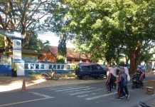 Polres Sampang Amankan Jalur Sekolah