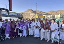 Jemaah Haji Sampang Kloter 67 Melaksanakan Tawaf dan Sa’i