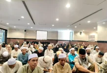 Menjelang Armuzna Jemaah Kloter 72 Bangkalan Menggelar Istighosah