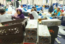 Pelayanan Konsumsi Kloter SUB 69 di Tenda Mina Berlimpah