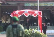 Bupati Kholilurrahman Pimpin Upacara Hari Lahir Pancasila di Pamekasan