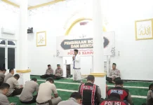 Polres Sampang Gelar Pembinaan Mental Rohani