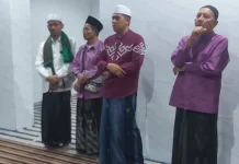 Menjelang Keberangkatan ke Madinah, Jemaah Kloter SUB 67 Gelar Malam Renungan
