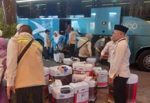 Kloter SUB 67 Tiba Selamat di Madinah