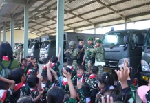 Peringatan HAN 2026, Yonif TP 837 Jadi Pusat Edukasi Anak TK