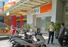 Polres Sampang Antisipasi Kejahatan di Area Perbankan