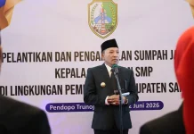 Bupati Sampang Ingatkan Kepala Sekolah Gunakan Dana BOS Sesuai Juknis