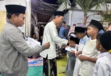 MIN Sampang Ikuti Amaliyah Asyura & Festival Lebaran Yatim 1448 H