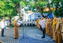 Dinkes KB Sampang Gelar Apel Harganas ke-33, Kuatkan Peran Ayah