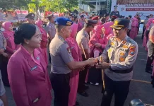Kapolres Apresiasi Dukungan Bhayangkari Bagi Personel Polri