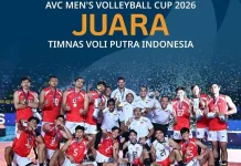 Timnas Bola Voli Putra Indonesia Juara AVC 2026