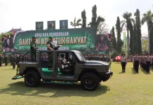 Karya Bhakti Skala Besar TNI AD Dimulai di Madura