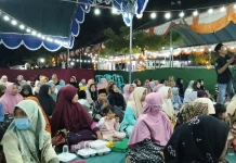 Ribuan Jemaah Hadiri Haul Akbar Bujuk Khotib Mantoh Sampang