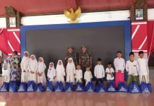 Dimulai dengan Semangat dan Santunan Anak Yatim, TMMD 129 Sampang Resmi Dibuka
