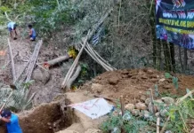 Pembangunan Jembatan Desa Kajjan, Wujud Nyata Bakti TNI AD