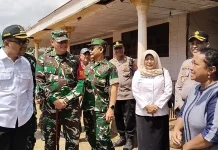 Sentuhan TMMD ke-129, Dandim dan Forkopimda Sampang Tinjau Rutilahu Bu Mahmudah
