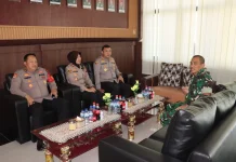 Silaturahmi TNI–Polri di Bangkalan Perkuat Sinergi Keamanan