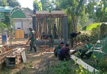 Sinergi TNI dan Warga Sampang Hadirkan Fasilitas Air Bersih