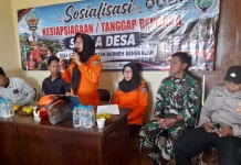 Babinsa Burneh Bangkalan Ajak Warga Siaga Hadapi Bencana