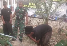 Program Unggulan TNI AD Bangun Dua Sumur Bor di Bangkalan