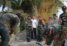 Danrem 084/BJ Tinjau Karya Bakti TNI Skala Besar di Bangkalan