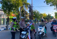 Satlantas Polres Sampang Tingkatkan Edukasi Keselamatan Berlalu Lintas