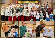 Dharmayukti Karini Cabang Pamekasan Serahkan Bantuan Dana Beasiswa