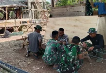 TMMD 129 Sampang Terus Sempurnakan Tandon Air di Panyepen
