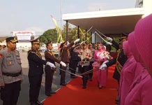 Tongkat Komando Polres Pamekasan Berganti